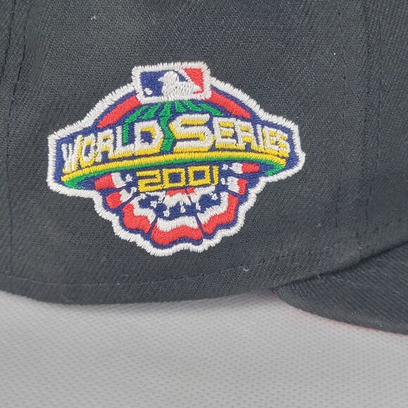 Arizona Diamondbacks World Series 2001 Fitted Hat Cap 7 5/8 MLB New Era 59Fifty - Picture 5 of 9